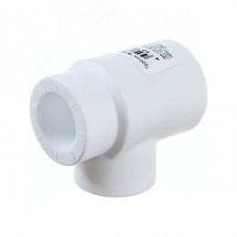 Тройник переходной 25х20х20 полипропиленовый PPR белый