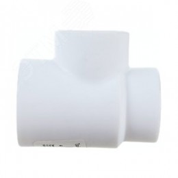 Тройник переходной 25х20х20 полипропиленовый PPR белый