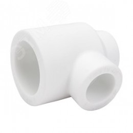 Тройник переходной 32х20х20 полипропиленовый PPR белый