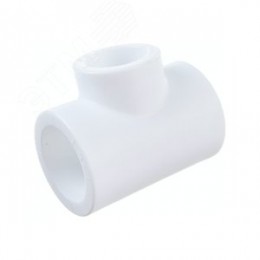 Тройник переходной 32х25х32 полипропиленовый PPR белый