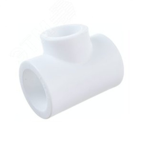 Тройник переходной 32х25х32 полипропиленовый PPR белый