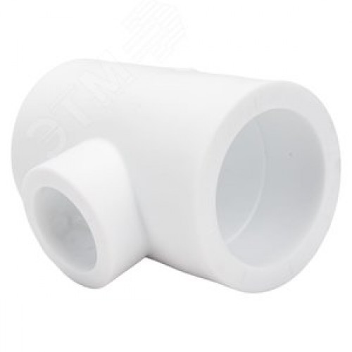Тройник переходной 40х25х40 полипропиленовый PPR белый