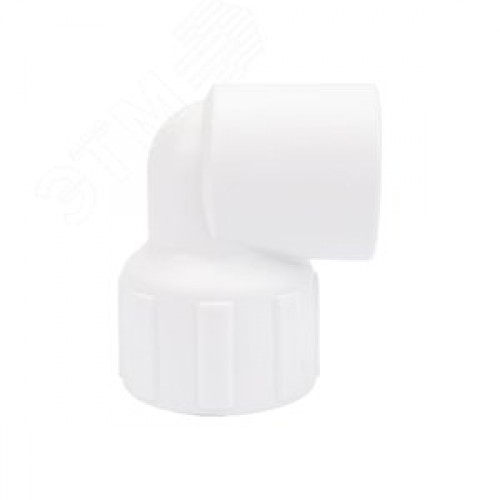 Угольник комбинированный 20x3/4' ВР переходной, полипропиленовый PPR, белый