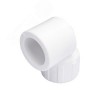 Угольник комбинированный 25x3/4' ВР переходной, полипропиленовый PPR, белый