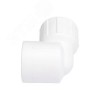 Угольник комбинированный 25x3/4' ВР переходной, полипропиленовый PPR, белый