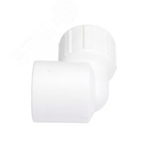 Угольник комбинированный 25x3/4' ВР переходной, полипропиленовый PPR, белый