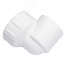 Угольник комбинированный 32x3/4' ВР переходной, полипропиленовый PPR, белый