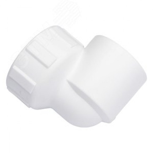 Угольник комбинированный 32x3/4' ВР переходной, полипропиленовый PPR, белый