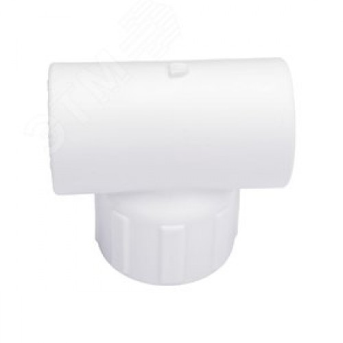 Тройник комбинированный 20x1/2' ВР полипропиленовый PPR белый