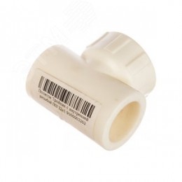 Тройник комбинированный 32x1' ВР полипропиленовый PPR белый