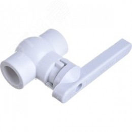 Кран шаровой 20мм полнопроходной полипропиленовый PPR