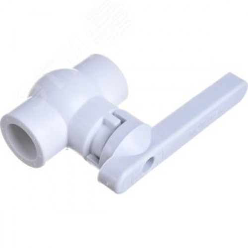 Кран шаровой 25мм полнопроходной полипропиленовый PPR