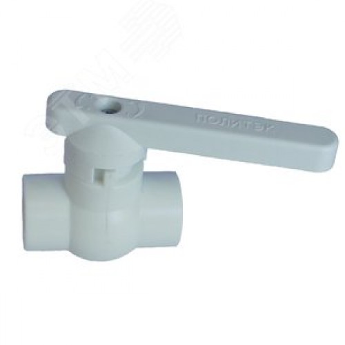 Кран шаровой 25мм полнопроходной полипропиленовый PPR