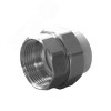 Муфта разъемная 32x1 1/4' ВР полипропиленовая PPR американка, белая