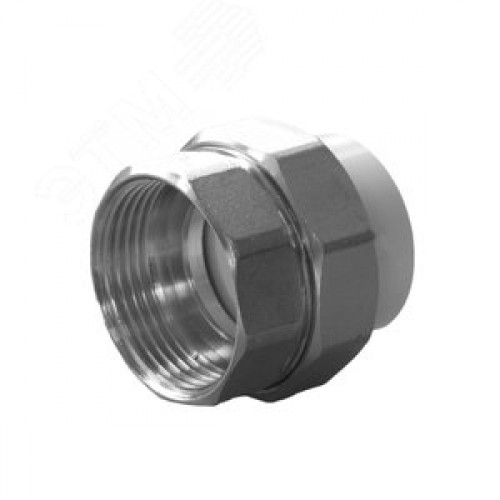 Муфта разъемная 32x1 1/4' ВР полипропиленовая PPR американка, белая