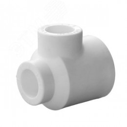 Тройник переходной 32х20х20 полипропиленовый PPR белый
