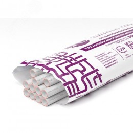 Труба полипропиленовая 32x4.4 SDR 7.4 PN 20 PPR армированная стекловолокном белая, хлыст 4м