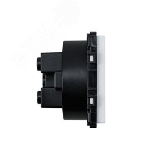 Розетка в рамку белая (47х47мм)