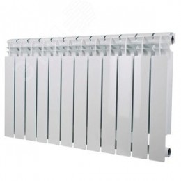 Радиатор биметаллический секционный  PRO 500/100/12 боковое подключение 2028Вт