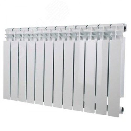 Радиатор биметаллический секционный  PRO 500/100/12 боковое подключение 2028Вт