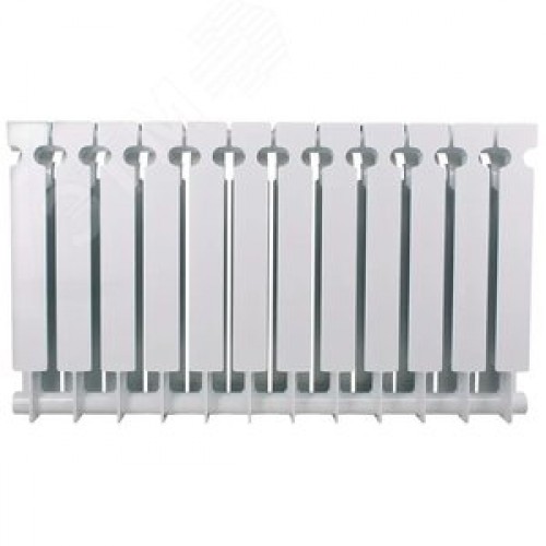 Радиатор биметаллический секционный  PRO 500/100/12 боковое подключение 2028Вт