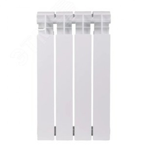 Радиатор биметаллический секционный  PRO 500/100/4 боковое подключение 676Вт