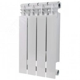 Радиатор биметаллический секционный  PRO 500/100/4 боковое подключение 676Вт