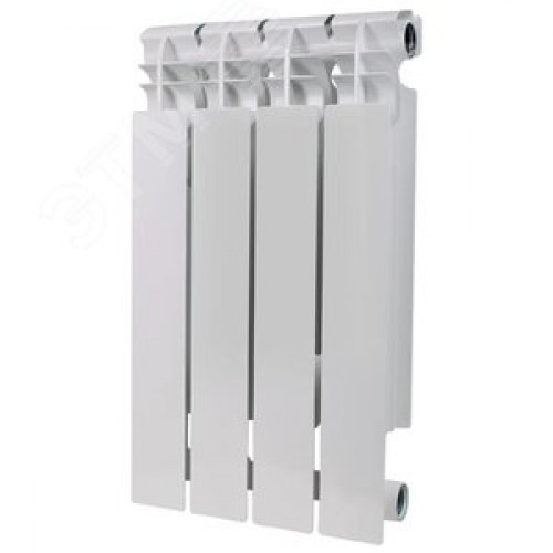 Радиатор биметаллический секционный  PRO 500/100/4 боковое подключение 676Вт