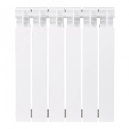 Радиатор биметаллический секционный  PRO 500/100/6 боковое подключение 1014Вт