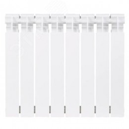 Радиатор биметаллический секционный  PRO 500/80/8 боковое подключение 1272Вт