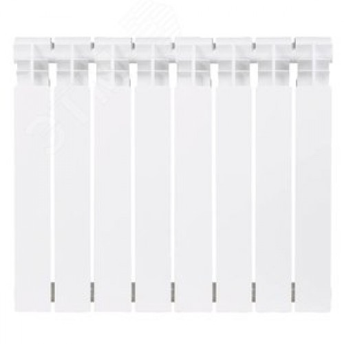 Радиатор биметаллический секционный  PRO 500/80/8 боковое подключение 1272Вт