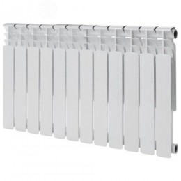 Радиатор биметаллический секционный  ECO 500/100/12 боковое подключение 1908Вт