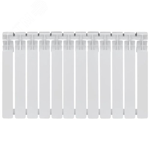 Радиатор биметаллический секционный  ECO 500/100/12 боковое подключение 1908Вт