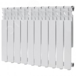 Радиатор алюминиевый секционный  ECO 500/80/10 боковое подключение 1510Вт