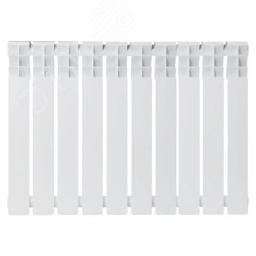 Радиатор алюминиевый секционный  ECO 500/80/10 боковое подключение 1510Вт