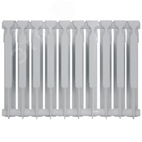 Радиатор алюминиевый секционный  ECO 500/80/10 боковое подключение 1510Вт