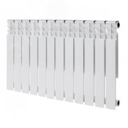 Радиатор биметаллический секционный  ECO 500/80/12 боковое подключение 1776Вт
