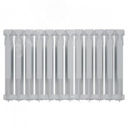 Радиатор биметаллический секционный  ECO 500/80/12 боковое подключение 1776Вт