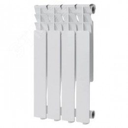 Радиатор биметаллический секционный  ECO 500/80/4 боковое подключение 592Вт