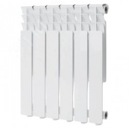 Радиатор алюминиевый секционный  ECO 500/80/6 боковое подключение 906Вт