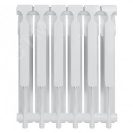 Радиатор алюминиевый секционный  ECO 500/80/6 боковое подключение 906Вт