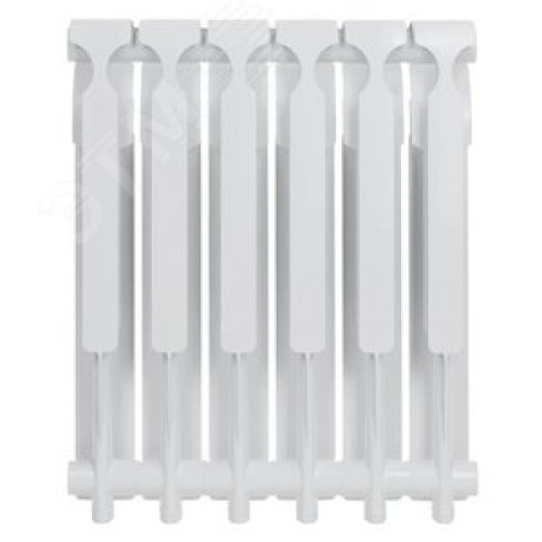 Радиатор алюминиевый секционный  ECO 500/80/6 боковое подключение 906Вт