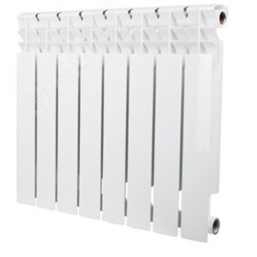 Радиатор биметаллический секционный  PRO 500/80/8 боковое подключение 1272Вт