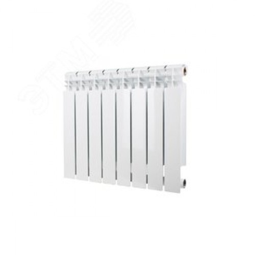Радиатор биметаллический секционный  PRO 500/100/4 боковое подключение 676Вт