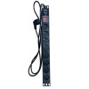 Блок розеток NTSS, 19, 1U, алюминий, 1ф16A, 3.7кВт, (8) Schuko CEE 7/7, выкл. с подсв.и крыш., 1.8м каб., вил. Schuko