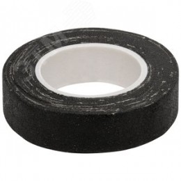 Изолента ХБ черная 19мм*80гр (FIT)