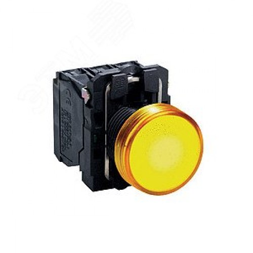 Лампа желтая