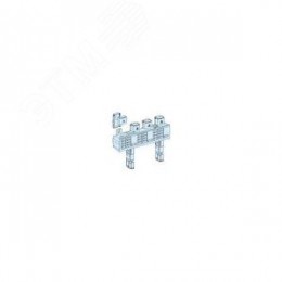 Блок распределительный MULTICLIP 160А половинной длины 4п