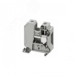 Клеммник винтовой проходной 35мм.кв 2 точки подключения