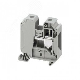 Клеммник винтовой проходной 35мм.кв 2 точки подключения